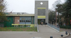 L'ingresso dell'ospedale di Mirandola